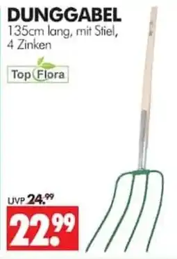 Wreesmann DUNGGABEL Top Flora Angebot