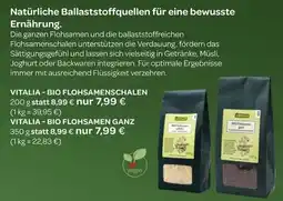 Vitalia VITALIA - BIO FLOHSAMENSCHALEN Angebot