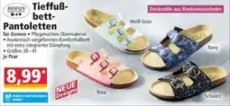 Norma BIOFUN Tieffußbett-Pantoletten Angebot