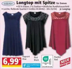Norma ElleNor Longtop mit Spitze für Damen Angebot