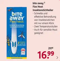 Rossmann bite away Flex Heat Insektenstichheiler Angebot