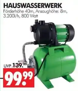 Wreesmann HAUSWASSERWERK Angebot