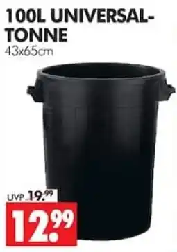 Wreesmann 100L UNIVERSAL-TONNE Angebot