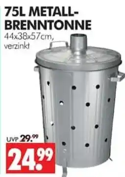 Wreesmann 75L METALL-BRENNTONNE Angebot