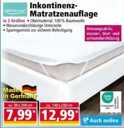 Norma ORTHO-Vital® Inkontinenz-Matratzenauflage Angebot