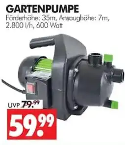 Wreesmann GARTENPUMPE Angebot