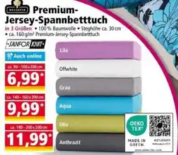 Norma DREAMTEX Premium-Jersey-Spannbetttuch Angebot