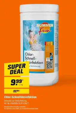 OBI Chlor-Schnelldesinfektion Angebot