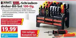 Norma KRAFT XXL-Schraubendreher-Bit-Set Angebot