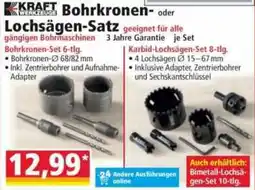 Norma KRAFT Bohrkronen- oder Lochsägen-Satz Angebot
