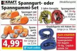 Norma KRAFT Spanngurt- oder Spanngummi-Set Angebot