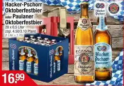 Getränke City Hacker-Pschorr Oktoberfestbier Angebot