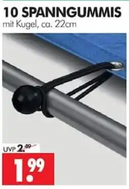 Wreesmann 10 SPANNGUMMIS mit Kugel Angebot