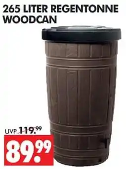 Wreesmann 265 LITER REGENTONNE WOODCAN Angebot