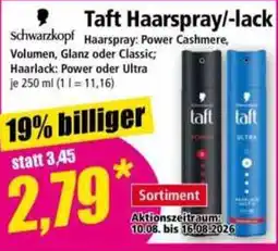 Norma Taft Haarspray/-lack Angebot