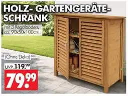 Wreesmann HOLZ- GARTENGERÄTE-SCHRANK Angebot