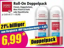 Norma HIDRO FUGAL Roll-On Doppelpack Classic Angebot