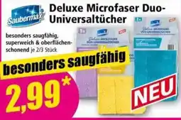 Norma SaubermAX Deluxe Microfaser Duo-Universaltücher Angebot