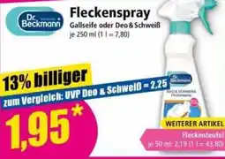 Norma Dr. Beckmann Fleckenspray Angebot