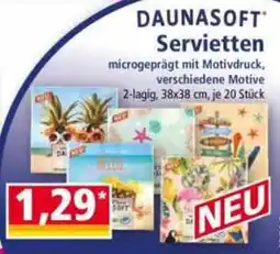 Norma DAUNASOFT Servietten Angebot