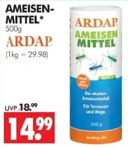 Wreesmann ARDAP Ameisenmittel Angebot