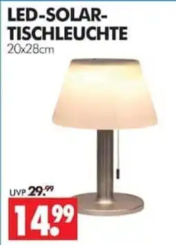 Wreesmann LED-SOLAR-TISCHLEUCHTE Angebot