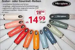 Selgros Microplane Zester- oder Gourmet-Reiben Angebot