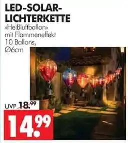 Wreesmann LED-SOLAR-LICHTERKETTE »Heißluftballon« Angebot