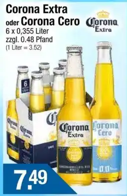 Getränke City Corona Extra oder Corona Cero Angebot