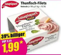 Norma Saupiquet Thunfisch-Filets Angebot