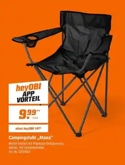 OBI Campingstuhl „Atana“ Angebot