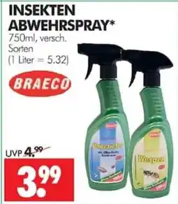 Wreesmann INSEKTEN ABWEHRSPRAY* BRAECO Angebot