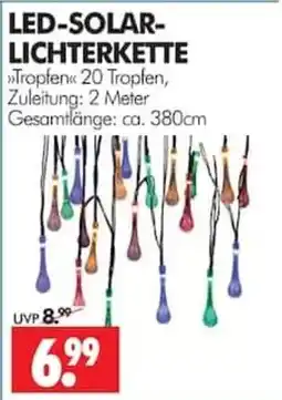 Wreesmann LED-SOLAR-LICHTERKETTE Angebot