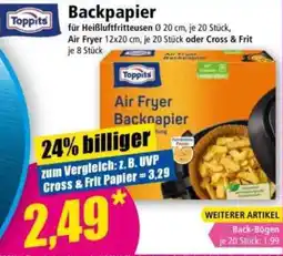 Norma Toppits Air Fryer Backnapier Angebot