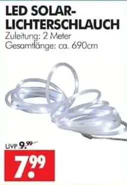 Wreesmann LED SOLAR-LICHTSCHLAUCH Angebot