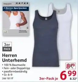 Selgros Herren Unterhemd Angebot
