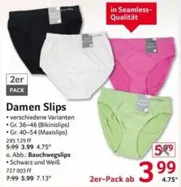 Selgros Damen Slips Angebot