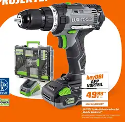 OBI LUX-TOOLS Akku-Bohrschrauber-Set Angebot