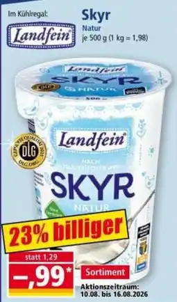Norma Landfein Skyr Natur Angebot