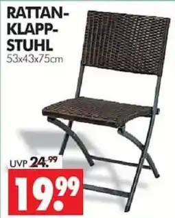 Wreesmann RATTAN-KLAPP-STUHL Angebot