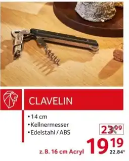 Selgros CLAVELIN Kellnermesser Angebot