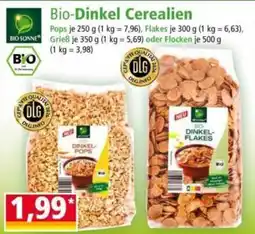 Norma Bio SONNE Bio-Dinkel Cerealien Angebot