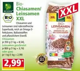 Norma Bio-Sonnen Chiasamen/Leinsamen Angebot