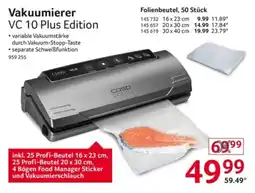 Selgros Vakuumierer VC 10 Plus Edition Angebot