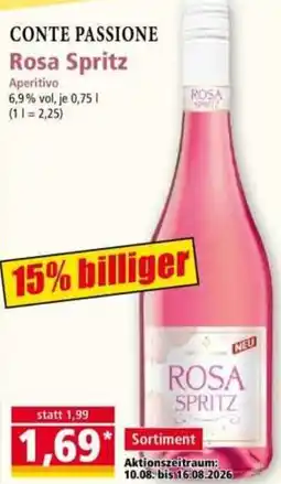 Norma CONTE PASSIONE Rosa Spritz Angebot