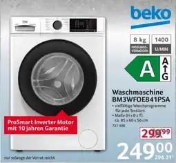 Selgros Beko Waschmaschine BM3WFOE841PSA Angebot