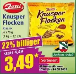 Norma Zetti Knusper Flocken Klassik Angebot