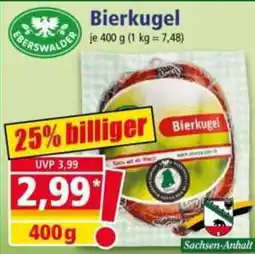 Norma Bierkugel EBERSWALDER Angebot