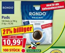 Norma Rondo Pads Angebot