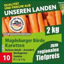 Norma Magdeburger Börde Karotten Angebot